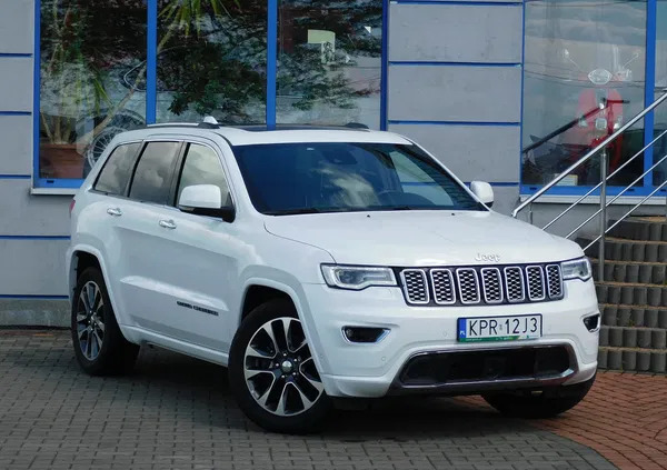 jeep małopolskie Jeep Grand Cherokee cena 120000 przebieg: 79600, rok produkcji 2017 z Iłowa